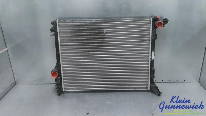 Gebruikte Radiateur Renault Megane Prijs € 46,00 Margeregeling aangeboden door Klein Gunnewiek Autodemontage & Motorentechniek