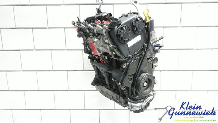 Motor van een Volkswagen E-Golf 2014