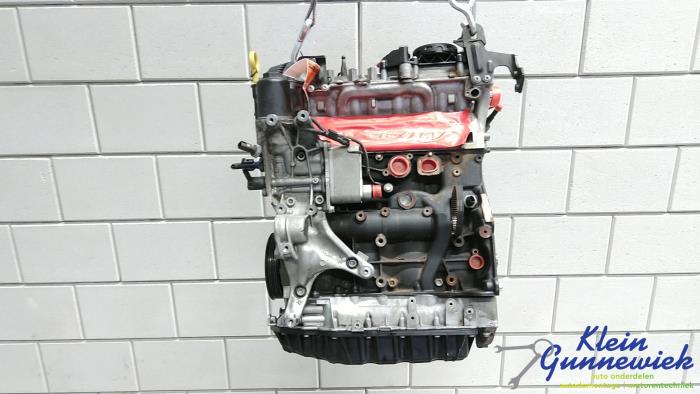 Motor van een Volkswagen E-Golf 2014