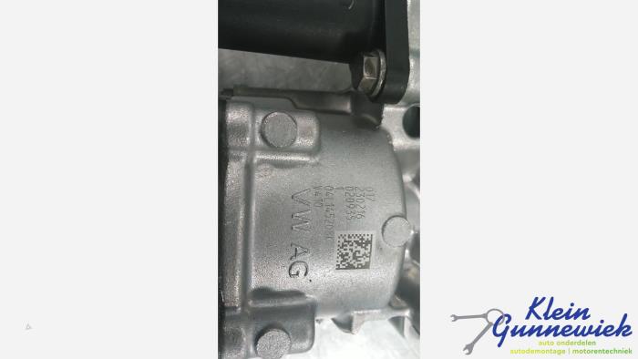 Oliepomp van een Volkswagen E-Golf 2016