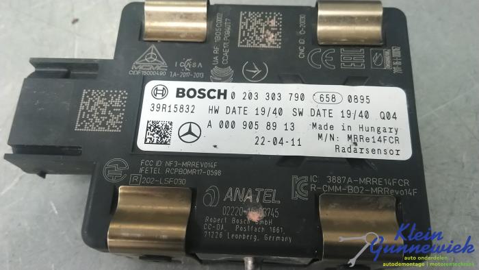 Gebruikte Cruise control sensor Mercedes B-Klasse Prijs € 225,00 Margeregeling aangeboden door Klein Gunnewiek Autodemontage & Motorentechniek