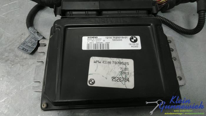Inspuitcomputer van een BMW Mini One 2002