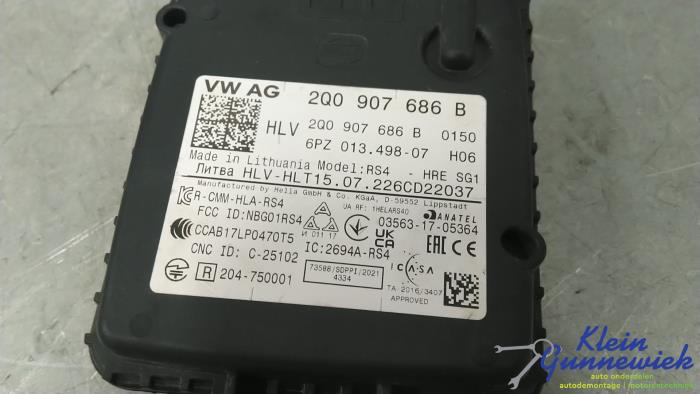 Gebruikte Side assist sensor Volkswagen T-Roc Prijs € 140,00 Margeregeling aangeboden door Klein Gunnewiek Autodemontage & Motorentechniek