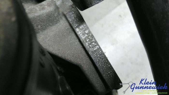 Motor van een Volkswagen Passat 2005