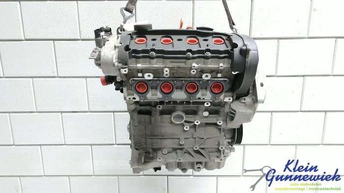 Motor van een Volkswagen Passat 2005