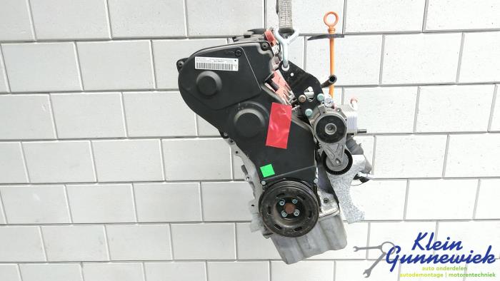 Motor van een Volkswagen Passat 2005