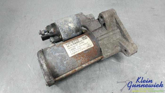 Gebruikte Startmotor Peugeot Boxer Prijs € 33,00 Margeregeling aangeboden door Klein Gunnewiek Autodemontage & Motorentechniek