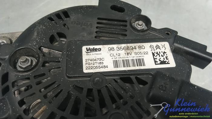 Dynamo van een Opel Corsa 2022