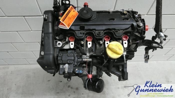 Motor van een Renault Megane 2017