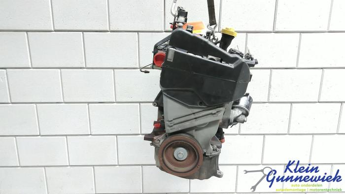 Motor van een Renault Megane 2017