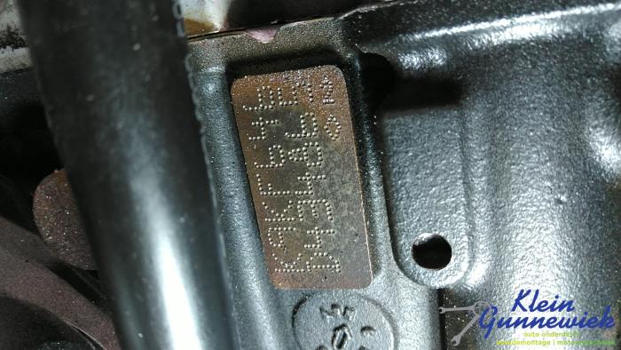 Motor van een Renault Megane 2017