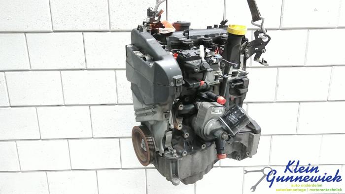 Motor van een Renault Megane 2017