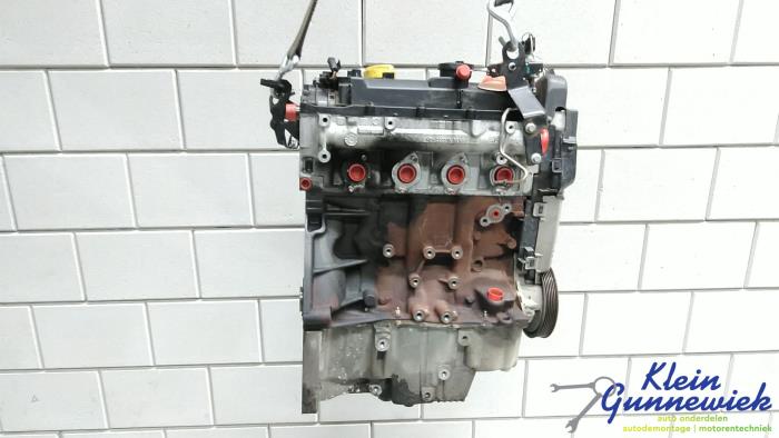 Motor van een Renault Megane 2017