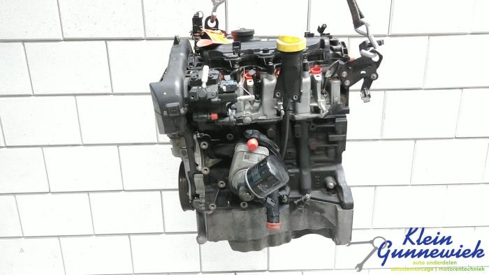 Motor van een Renault Megane 2017