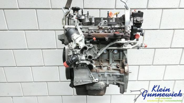 Motor van een Opel Corsa 2016
