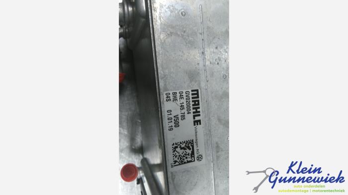 Intercooler van een Volkswagen E-Golf 2019