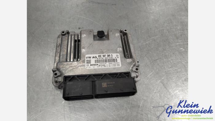 Inspuitcomputer van een Volkswagen Golf 2021