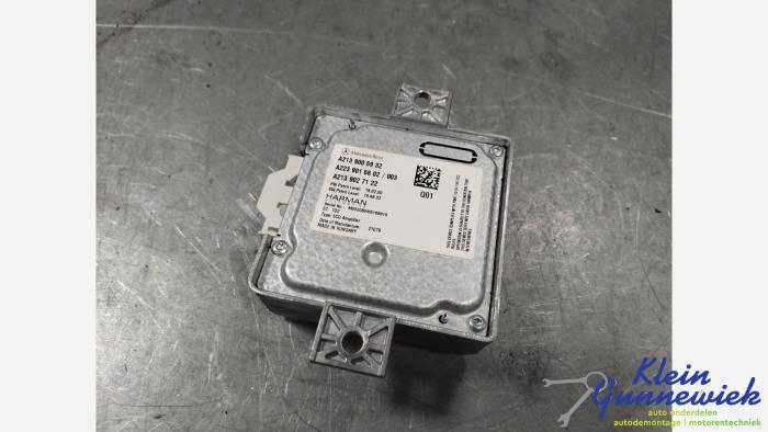 Computer Diversen van een Mercedes CLA 2021