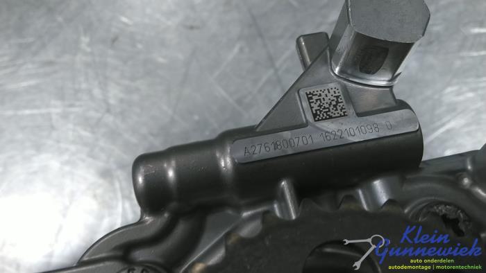 Oliepomp van een Mercedes E-Klasse 2016