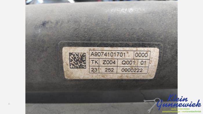 Tussenas van een Mercedes Sprinter 2024