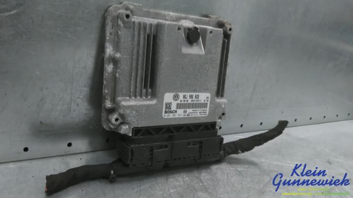Inspuitcomputer van een Volkswagen Passat 2009