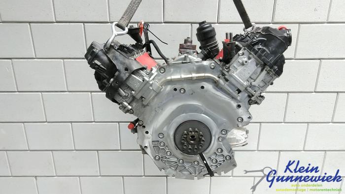 Motor van een Audi A4 2022