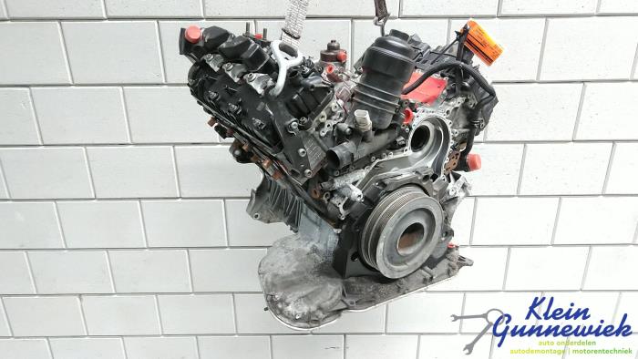 Motor van een Audi A4 2022