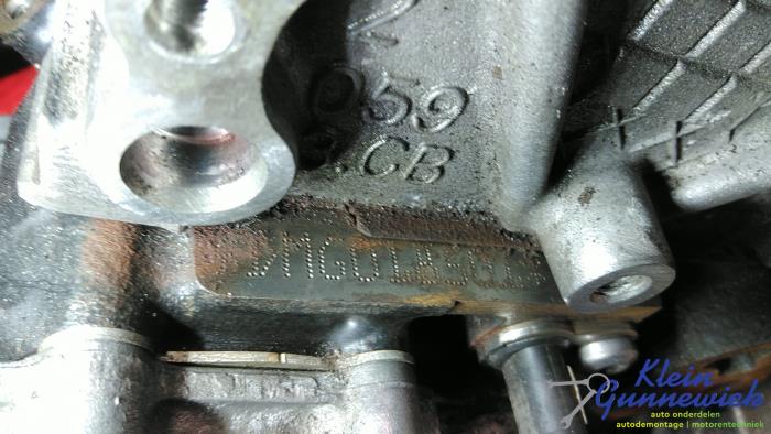 Motor van een Audi A4 2022