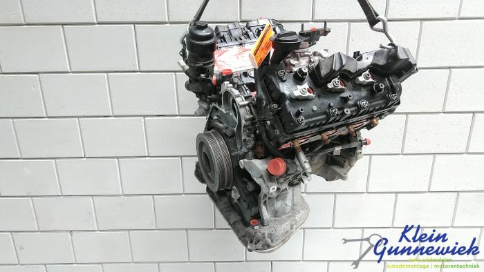 Motor van een Audi A4 2022