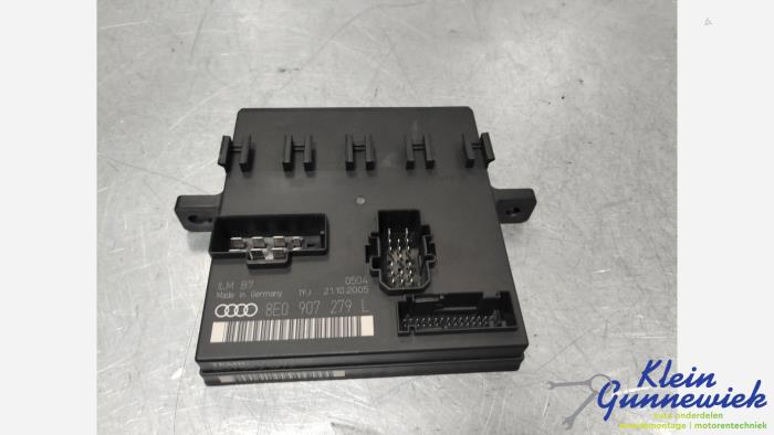 Gebruikte Bodycontrol Module Audi A4 Prijs € 48,00 Margeregeling aangeboden door Klein Gunnewiek Autodemontage & Motorentechniek