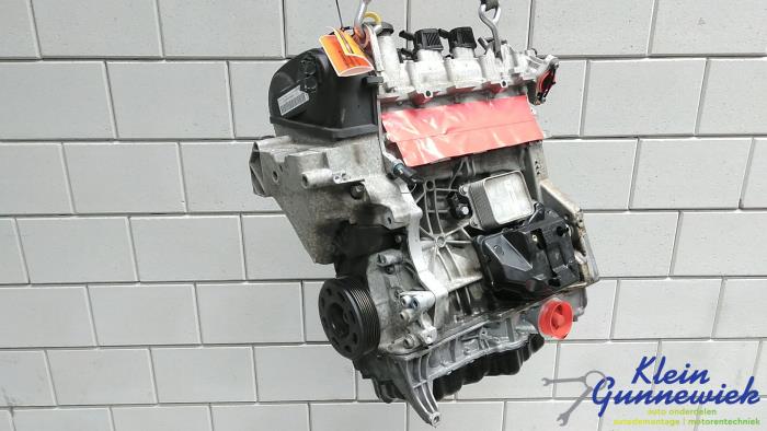 Motor van een Seat Leon 2016