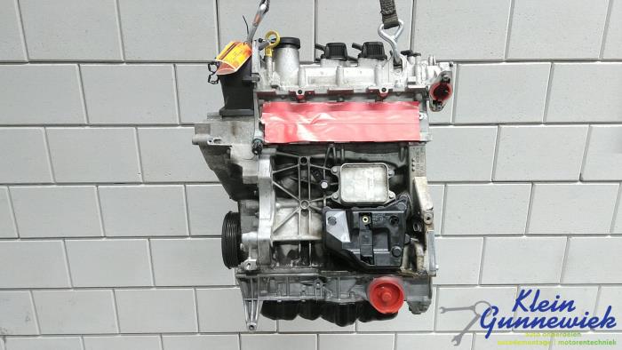 Motor van een Seat Leon 2016