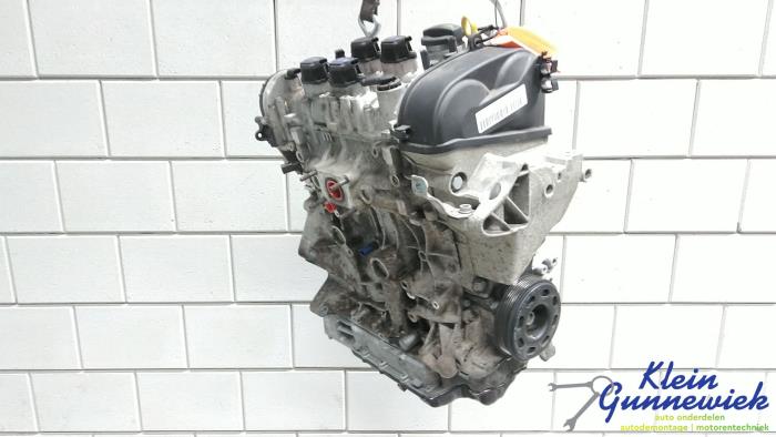 Motor van een Seat Leon 2016