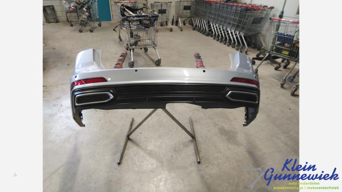 Achterbumper van een Audi A6 2020
