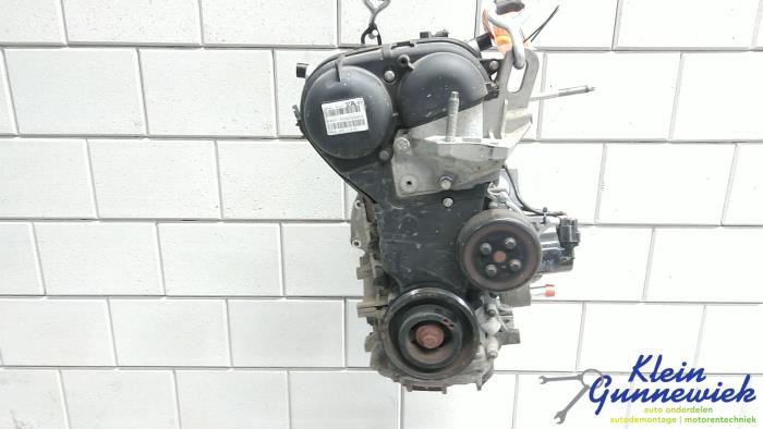 Motor van een Ford Focus 2012