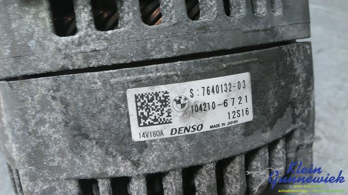 Dynamo van een BMW 4-Serie 2016