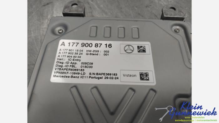 Computer Diversen van een Mercedes A-Klasse 2024