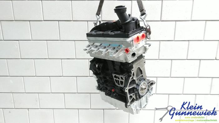 Motor van een Volkswagen Bestel 2011