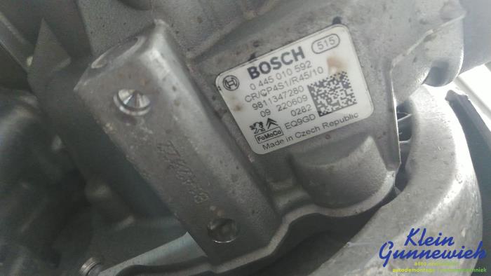 Motor van een Ford Transit 2024