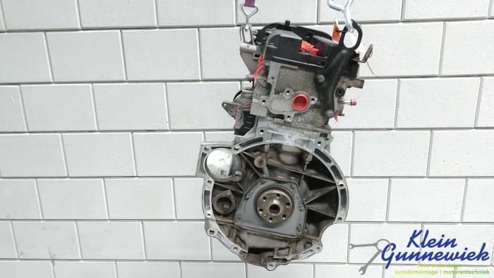 Motor van een Ford Fiesta 2009