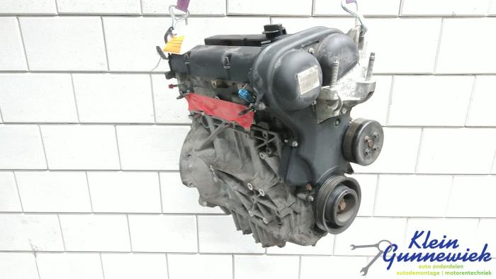 Motor van een Ford Fiesta 2009