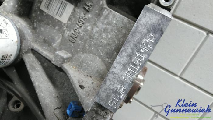 Motor van een Ford Fiesta 2009