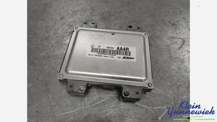 Inspuitcomputer van een Opel Astra 2012