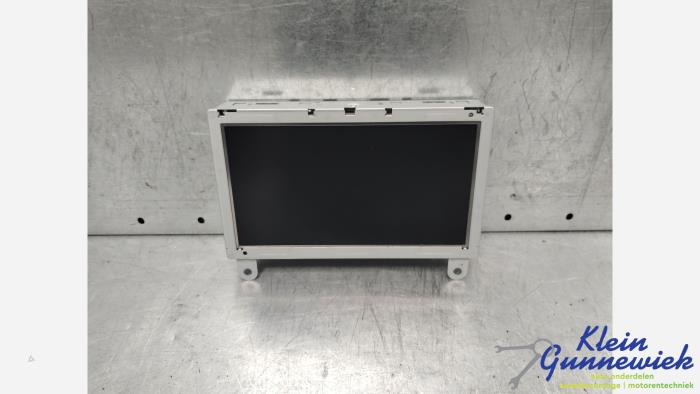 Display Interieur van een Opel Astra 2012