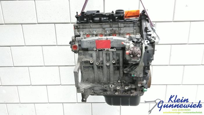 Motor van een Ford Fiesta 2015