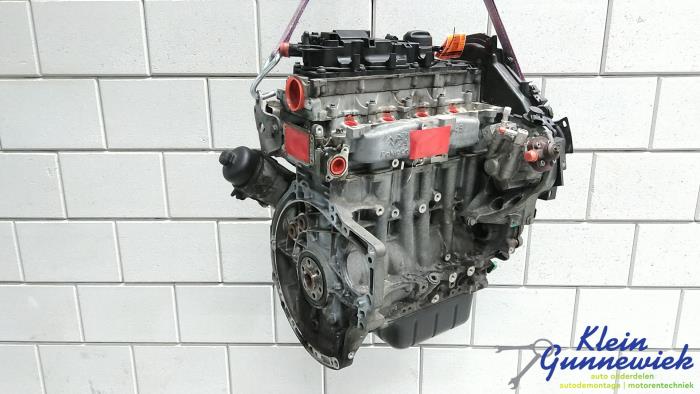 Motor van een Ford Fiesta 2015