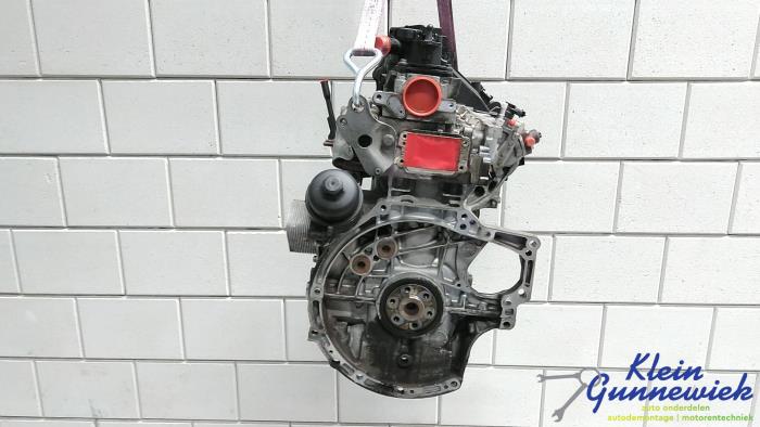 Motor van een Ford Fiesta 2015