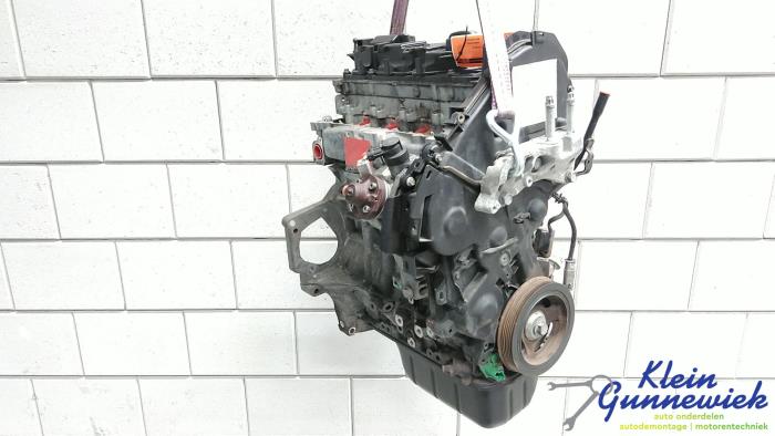 Motor van een Ford Fiesta 2015