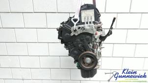 Motor van een Ford Fiesta 2015