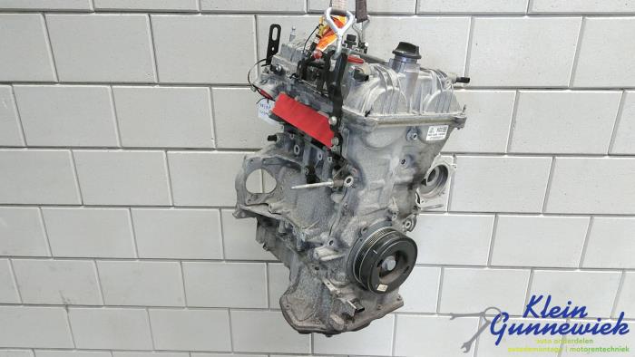 Motor van een Opel Astra 2015